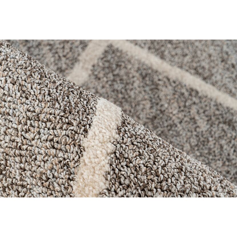 Teppich 'Rhombus' braun/beige 160 x 230 cm