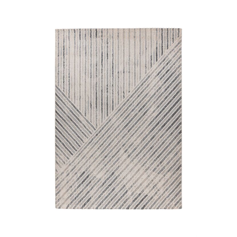 Teppich 'Rhombus' beige/grau 160 x 230 cm