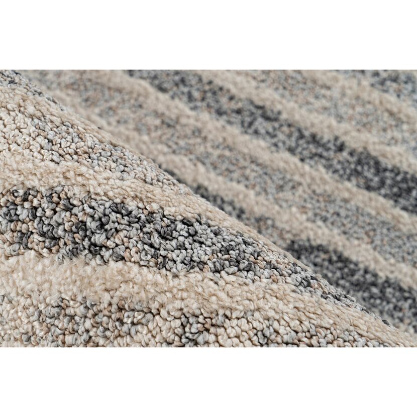 Teppich 'Rhombus' beige/grau 160 x 230 cm