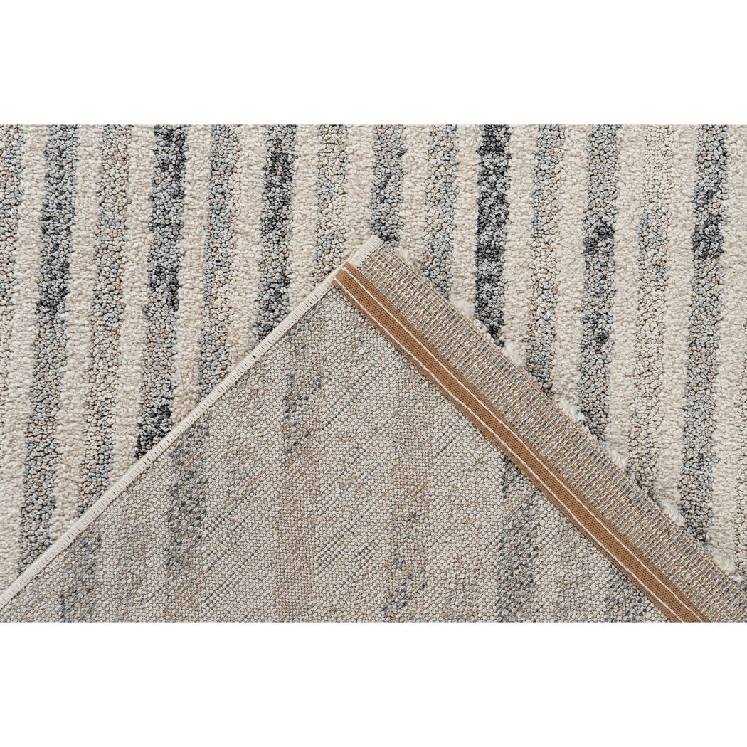 Teppich 'Rhombus' beige/grau 160 x 230 cm