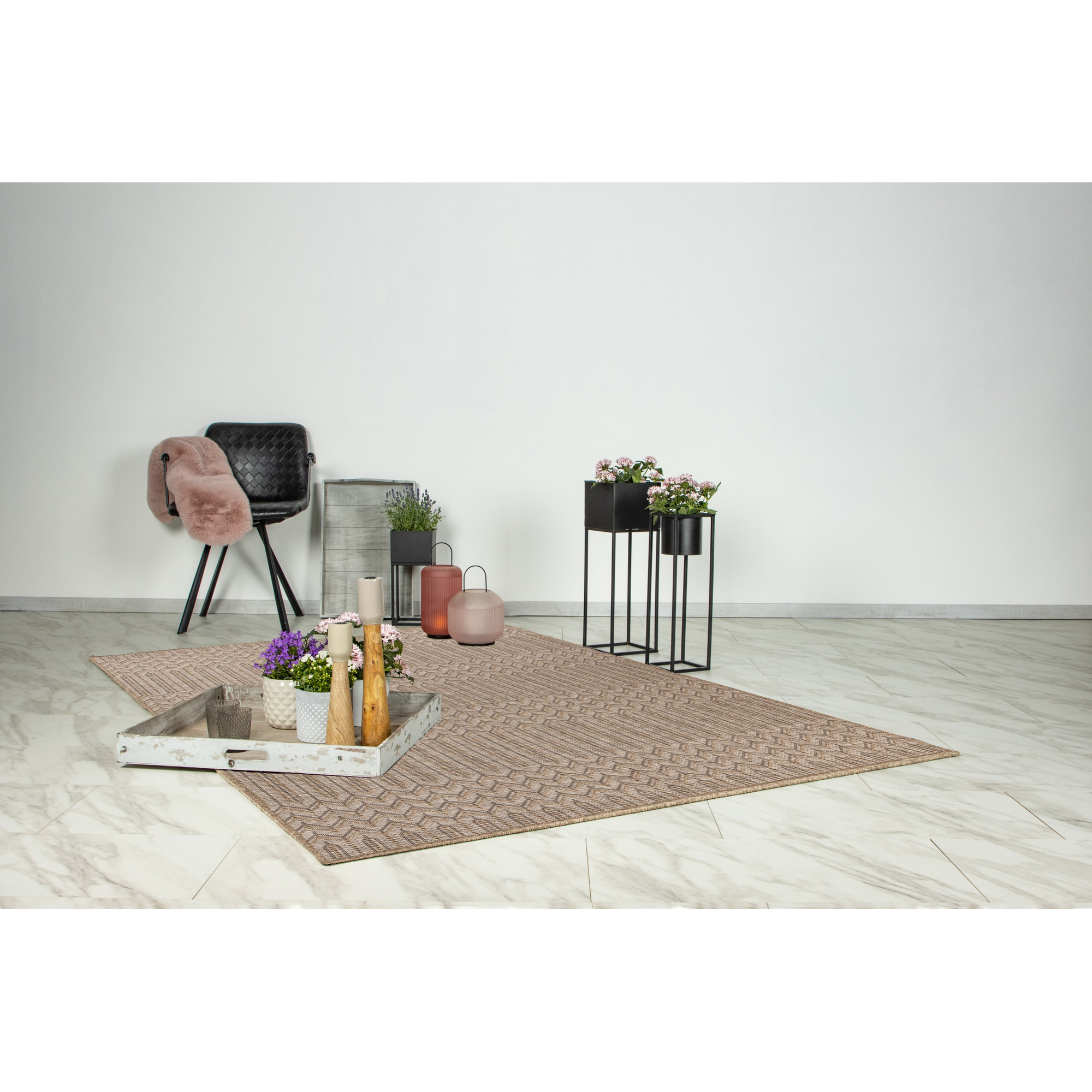 Teppich 'Sindra' naturfarben 160 x 230 cm