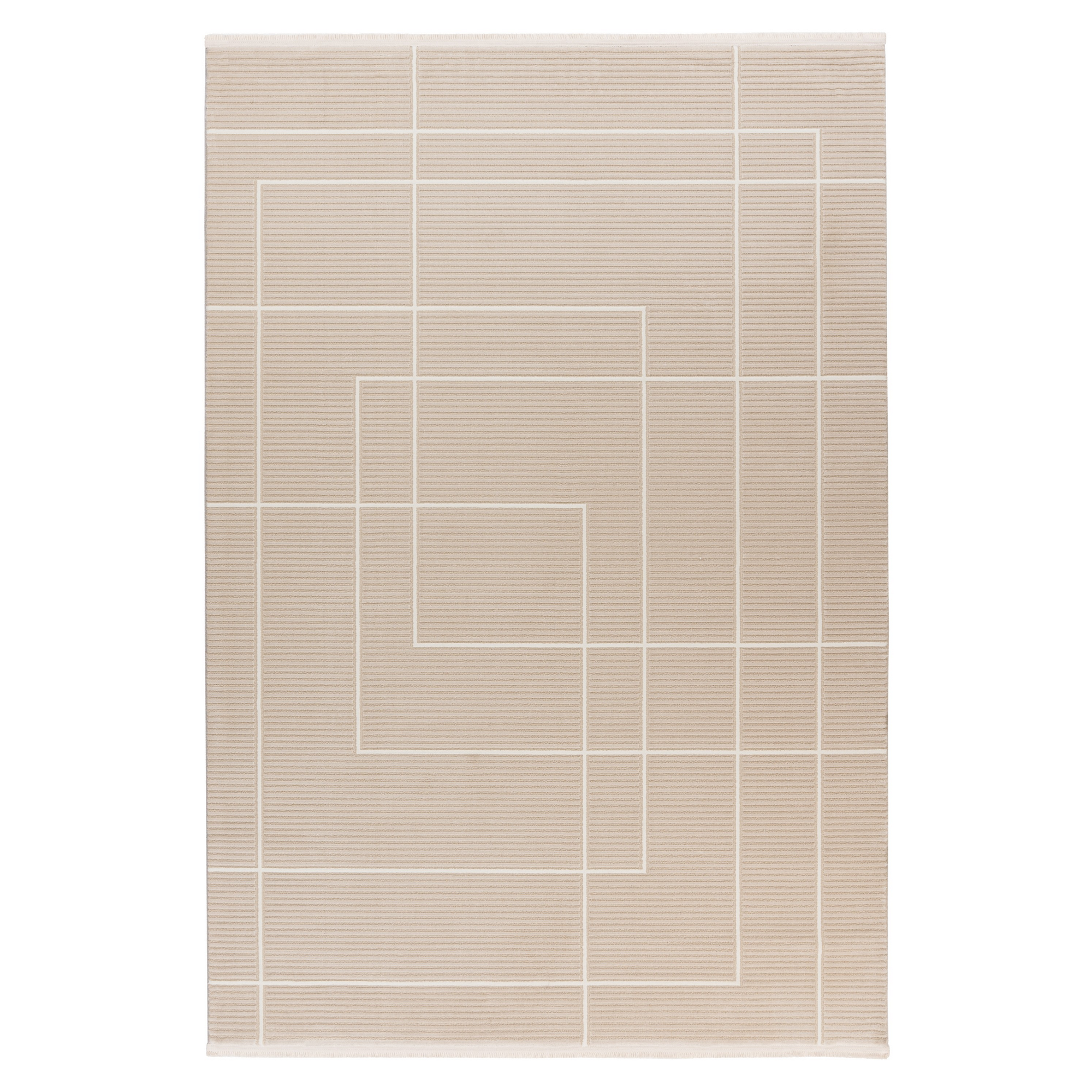 Teppich 'Stage' beige 160 x 230 cm