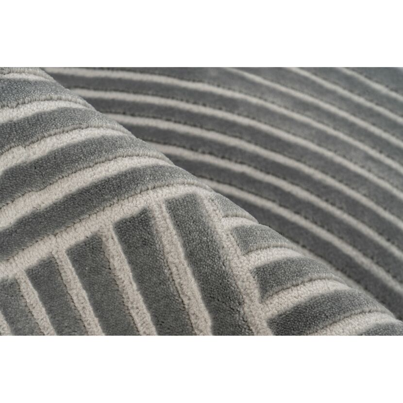 Teppich 'Stage' grau 160 x 230 cm