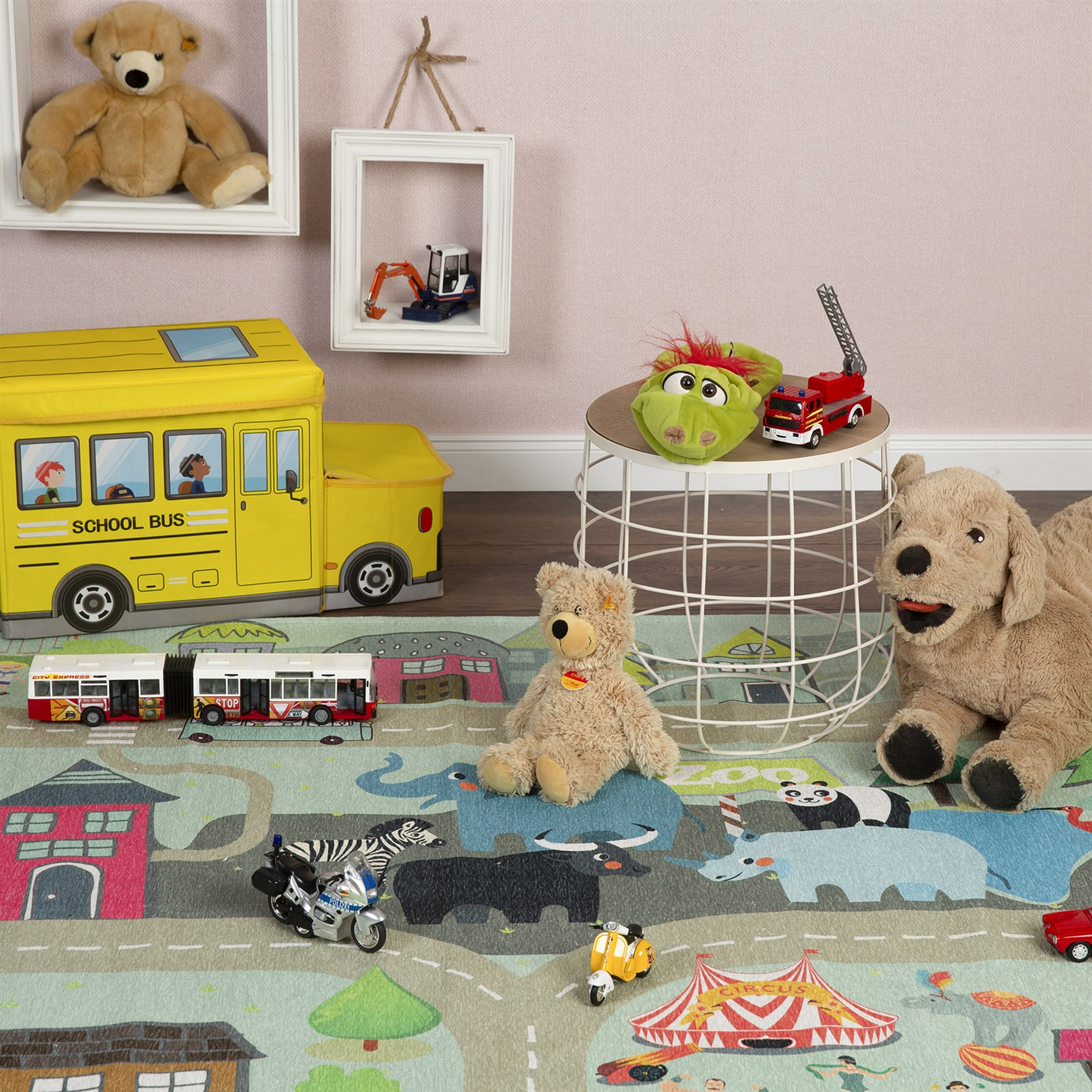 Teppich 'Sympathy Kids' multicolor 160 x 230 cm