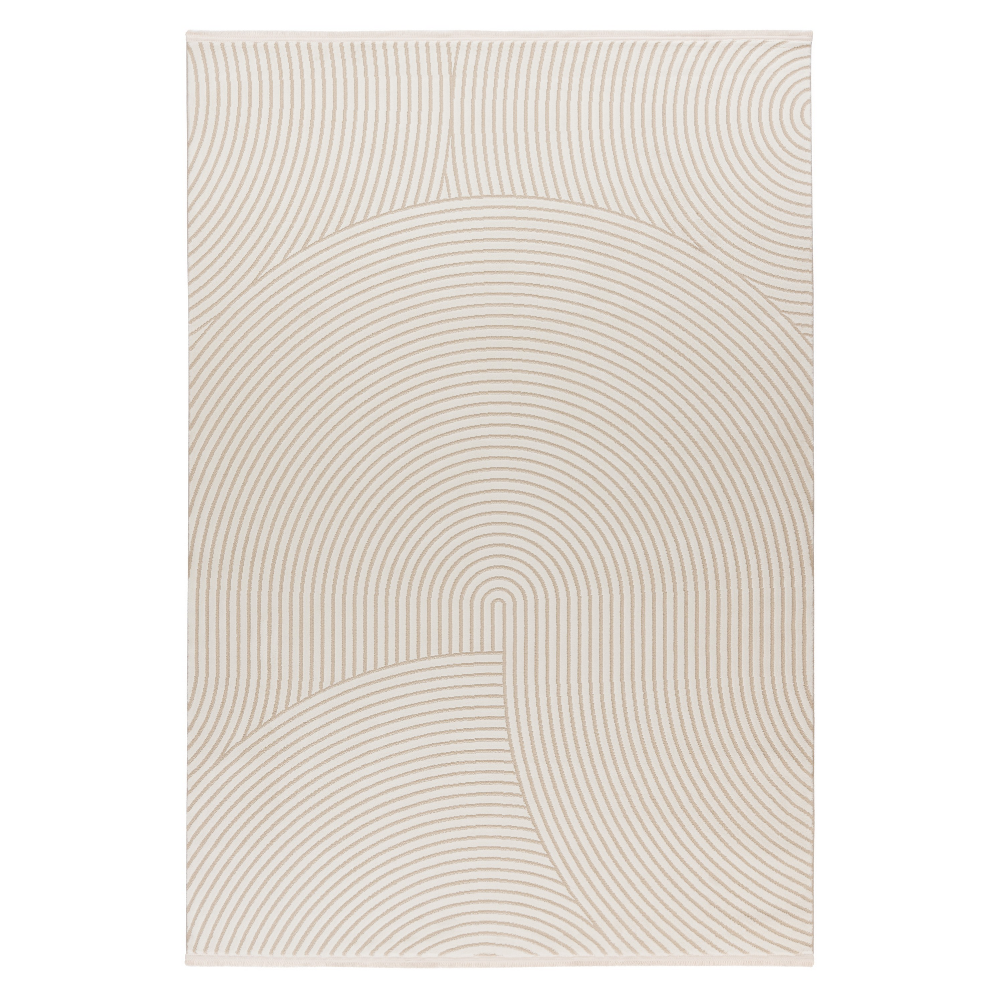 Teppich 'Stage' elfenbeinfarben 160 x 230 cm