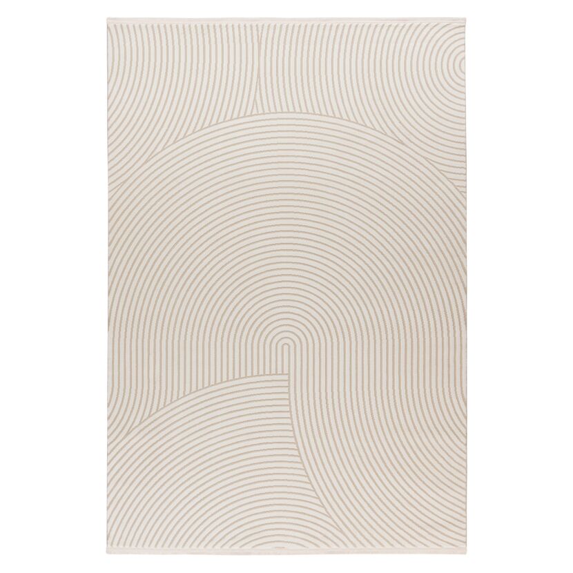 Teppich 'Stage' elfenbeinfarben 160 x 230 cm