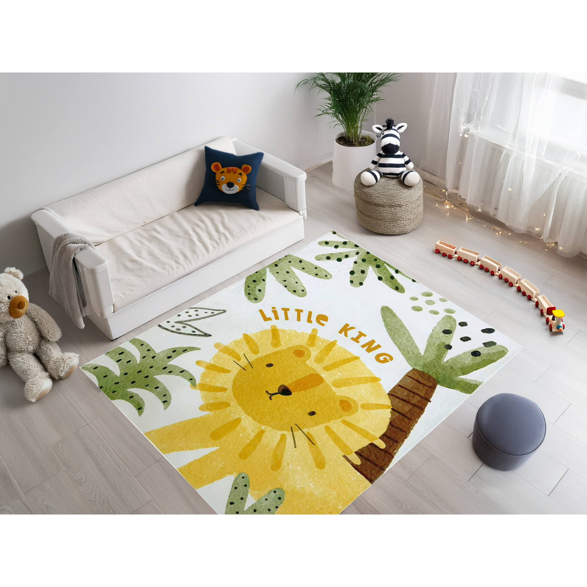 Teppich 'Wonder' gelb 160 x 230 cm