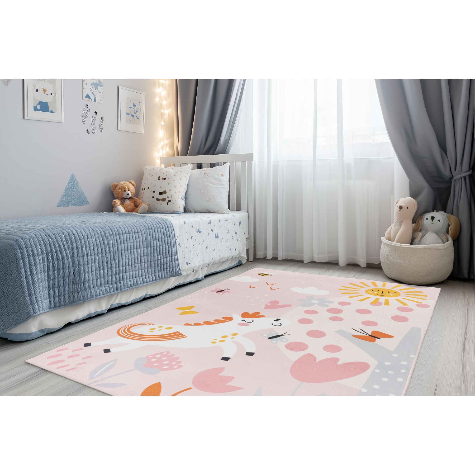 Teppich 'Wonder' rosa 160 x 230 cm