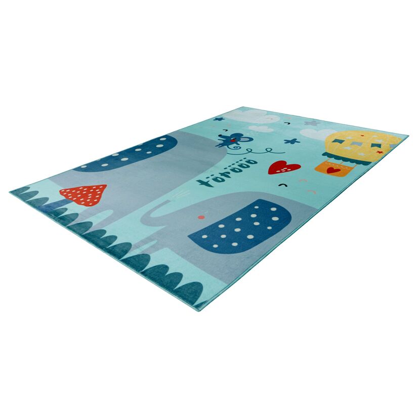 Teppich 'Wonder' blau 160 x 230 cm
