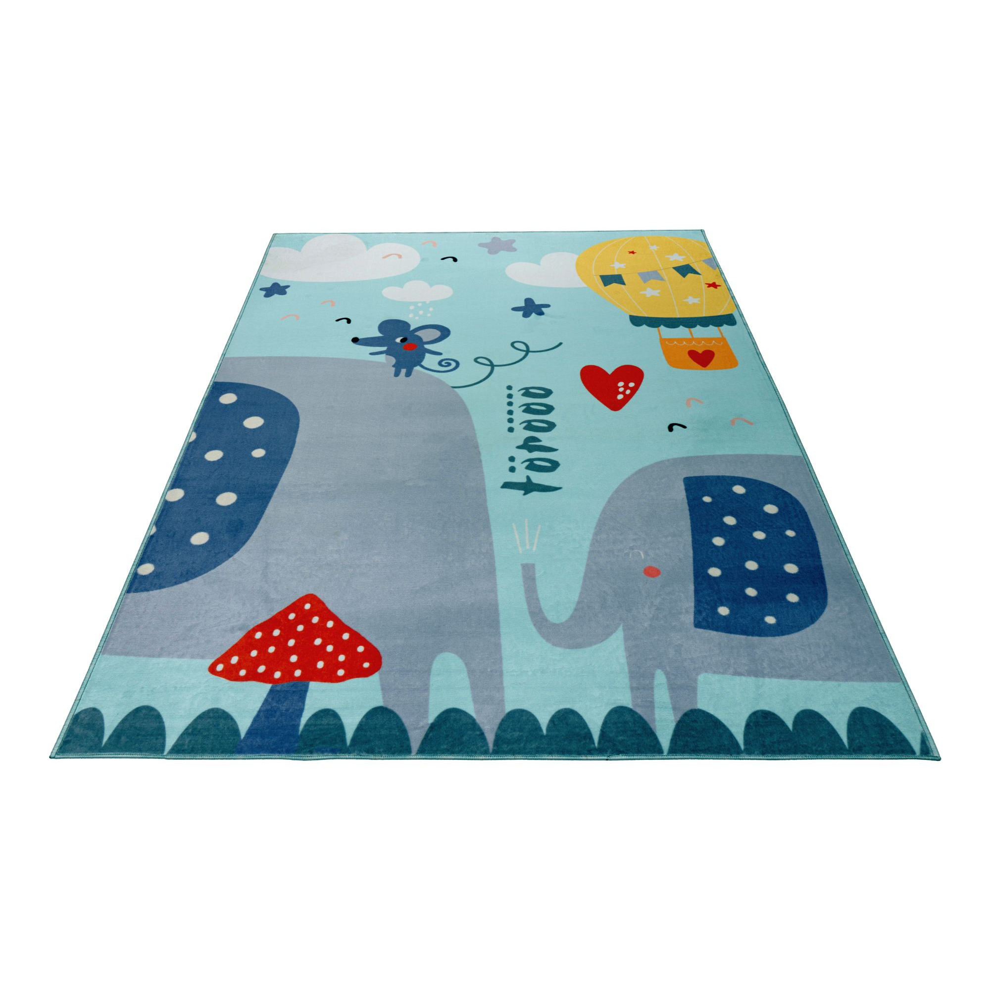 Teppich 'Wonder' blau 160 x 230 cm
