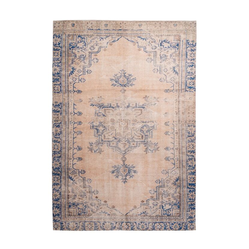 Teppich 'Vintage' blau 140 x 200 cm
