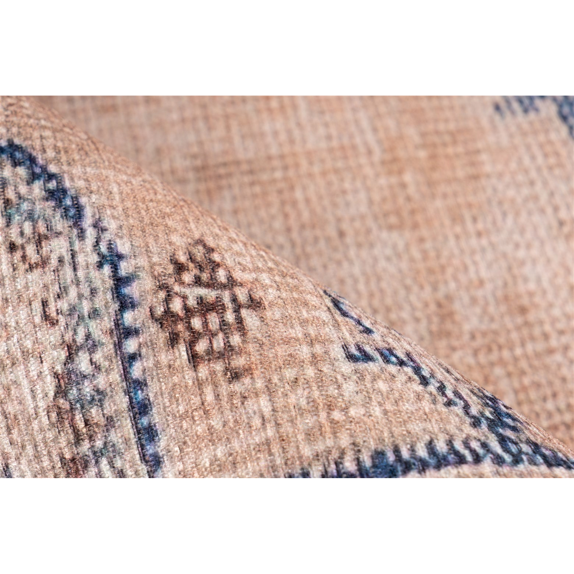 Teppich 'Vintage' blau 140 x 200 cm