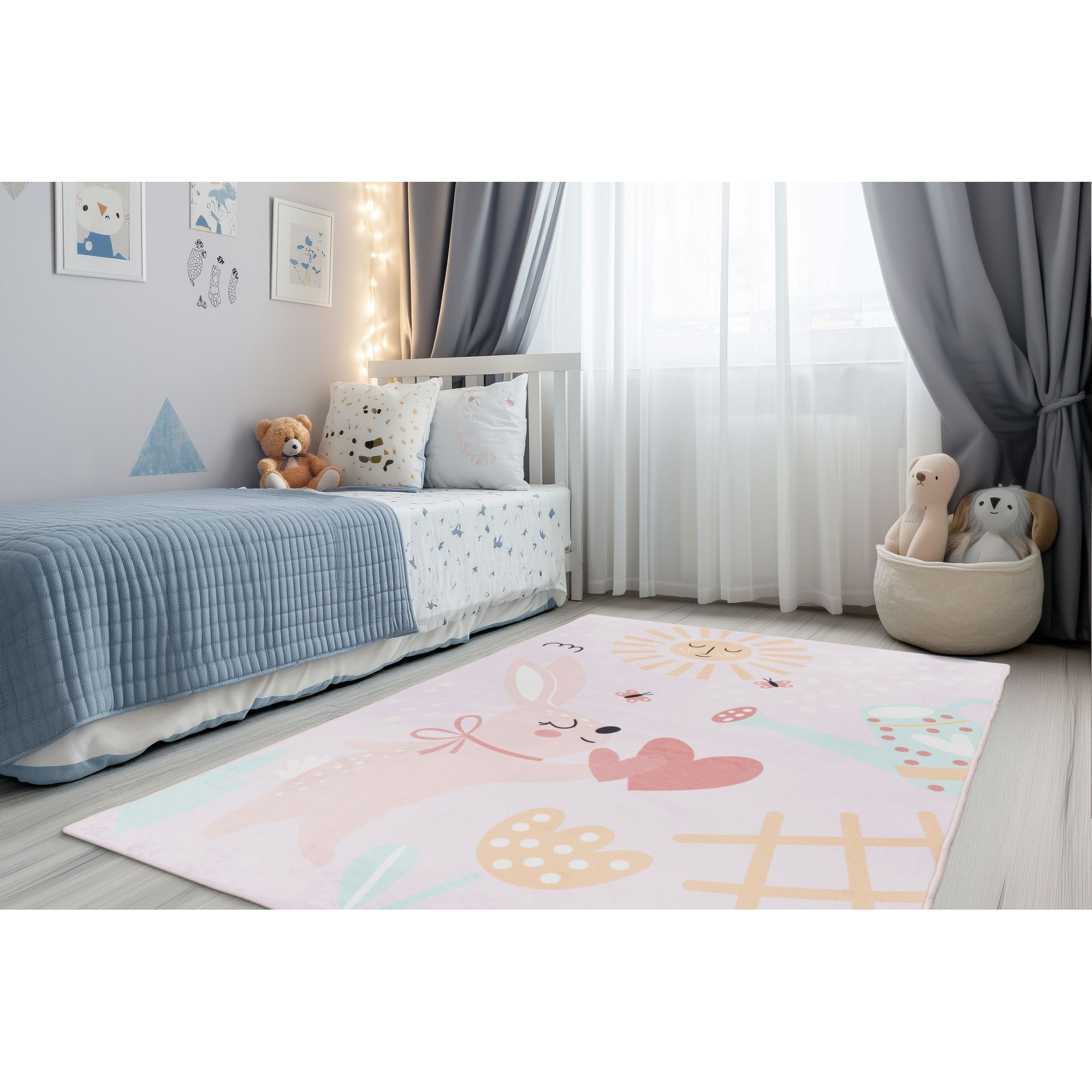 Teppich 'Wonder' rosa 160 x 230 cm