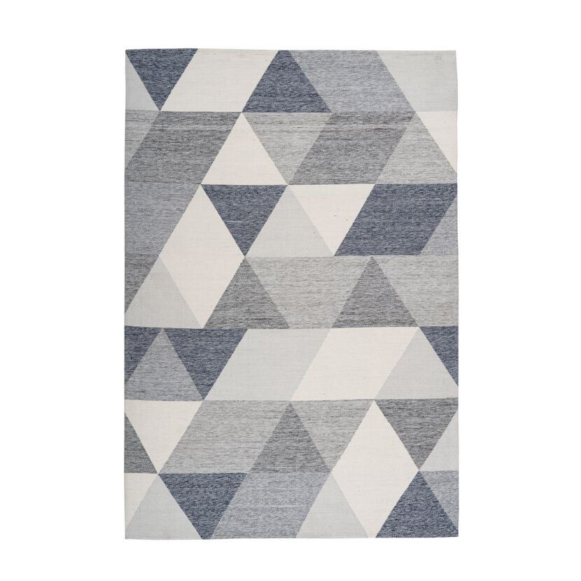 Teppich 'Yoga' grau/creme 80 x 150 cm