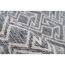 Teppich 'Yoga' grau/creme 80 x 150 cm