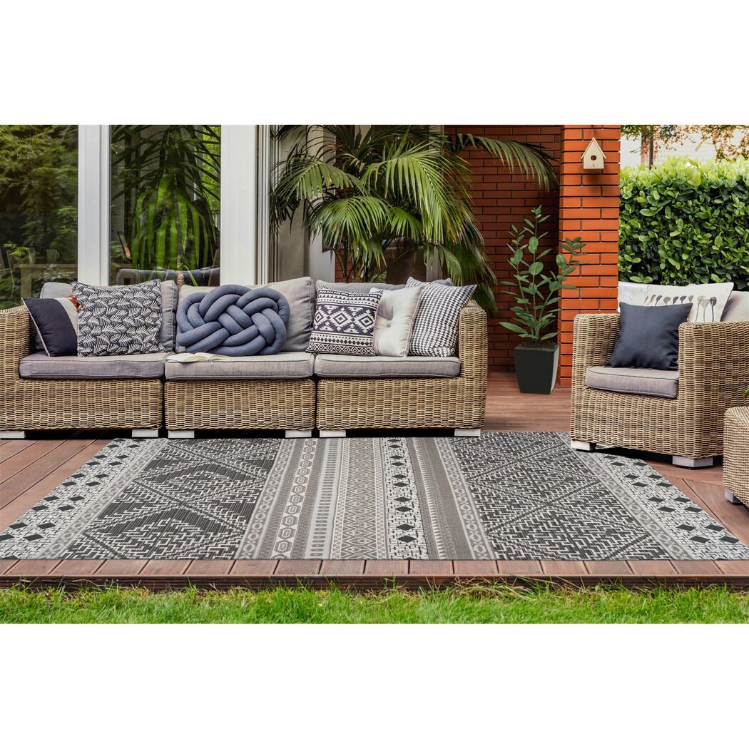 Teppich 'Yoga' taupe/creme 120 x 170 cm