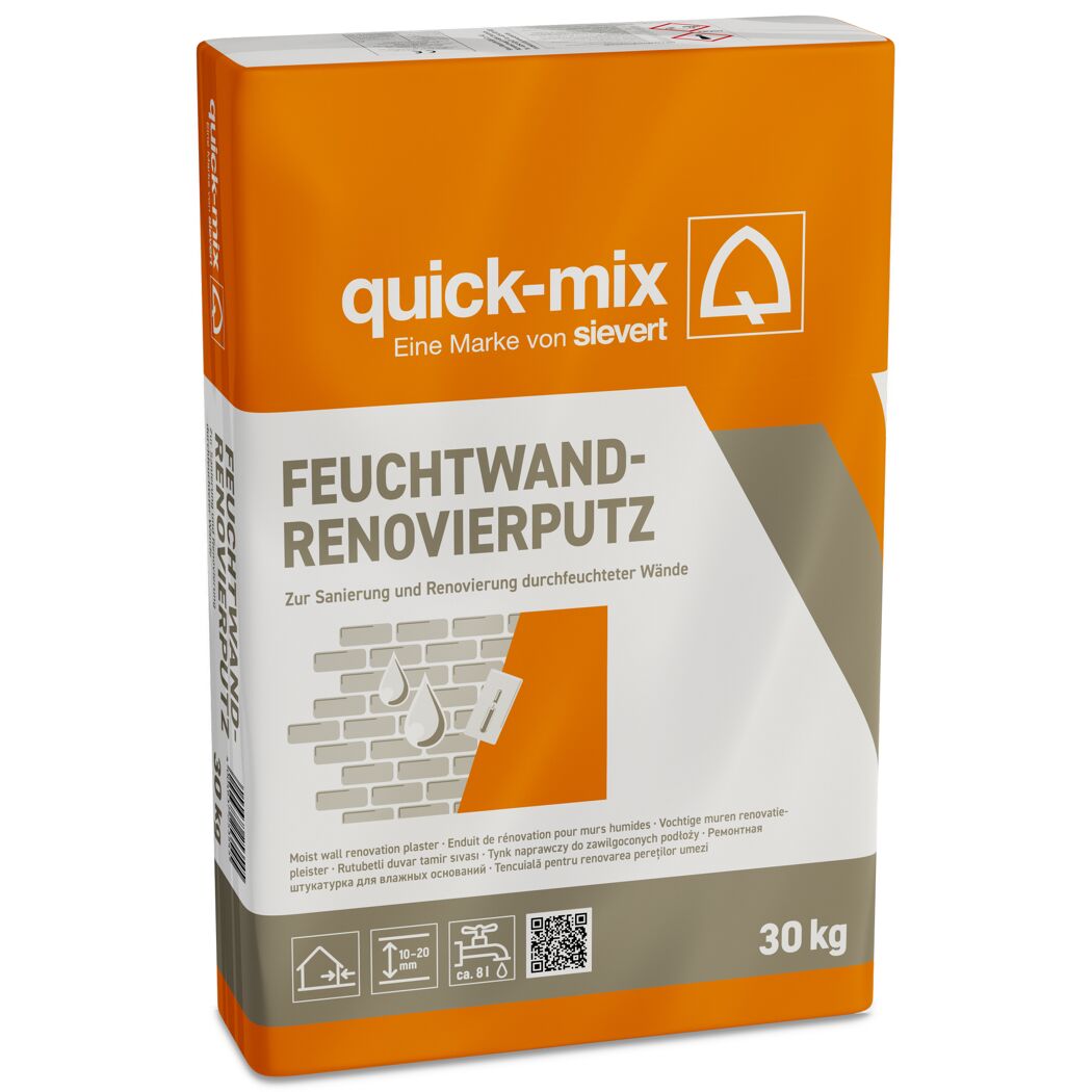 Feuchtwandrenovierputz 30 kg