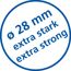 Duschstange 'Obleon' 28 mm, extra stark