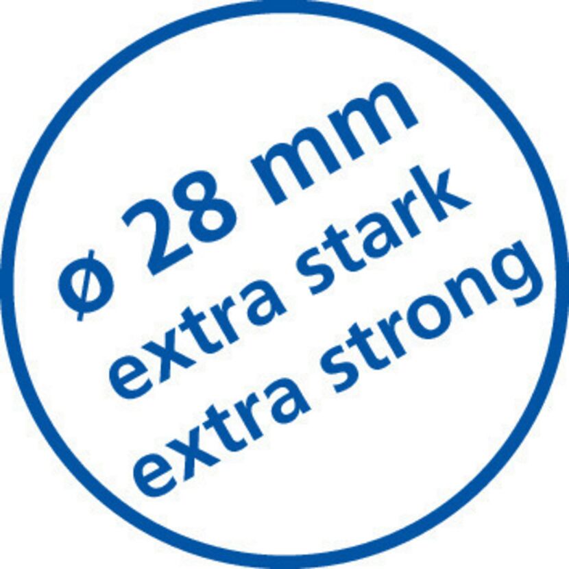 Duschstange 'Obleon' 28 mm, extra stark