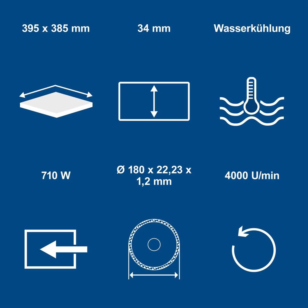 Fliesenschneider 'WTS180' 710 W
