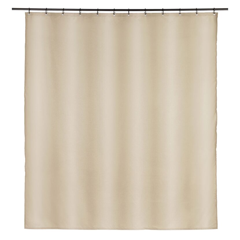 Duschvorhang 'Mayour' beige 180 x 200 cm