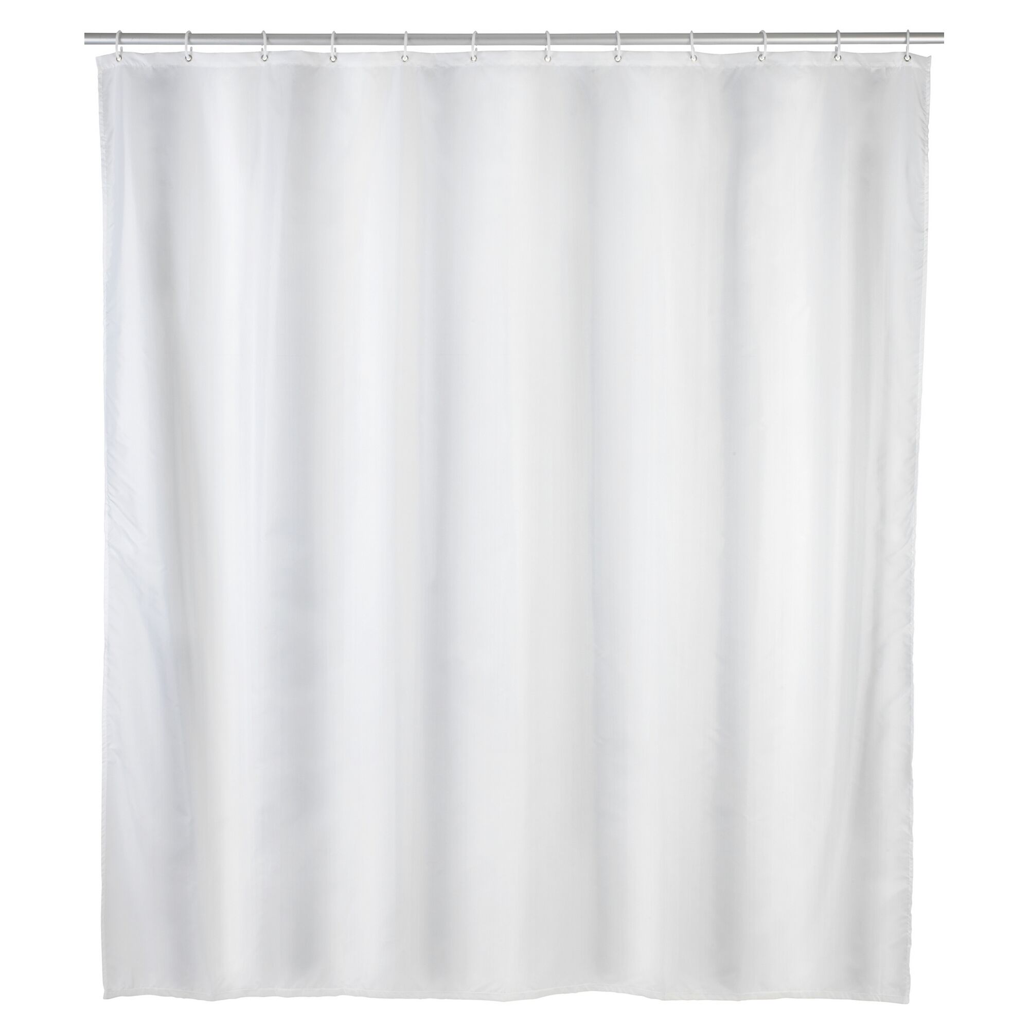 Weißer Duschvorhang 'Nes' Textil
