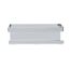 Wandablage 'Meleto' silber Edelstahl 25 x 8 x 11,5 cm