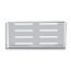 Wandablage 'Meleto' silber Edelstahl 25 x 8 x 11,5 cm