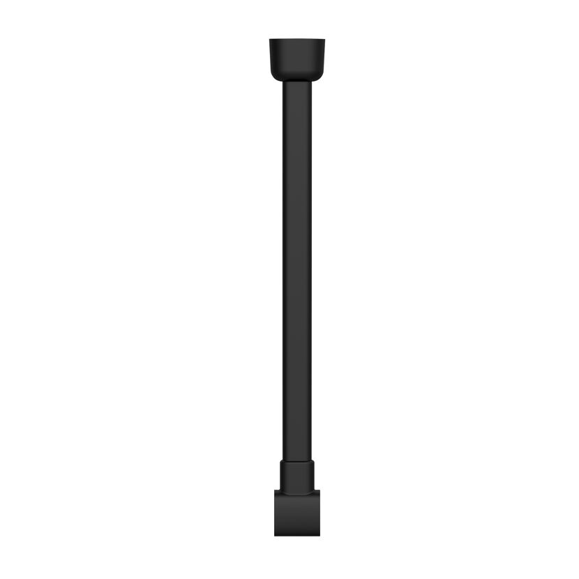 Deckenstütze 'Jete' schwarz 57 cm