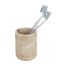Zahnputzbecher 'Ardea' Polyresin beige