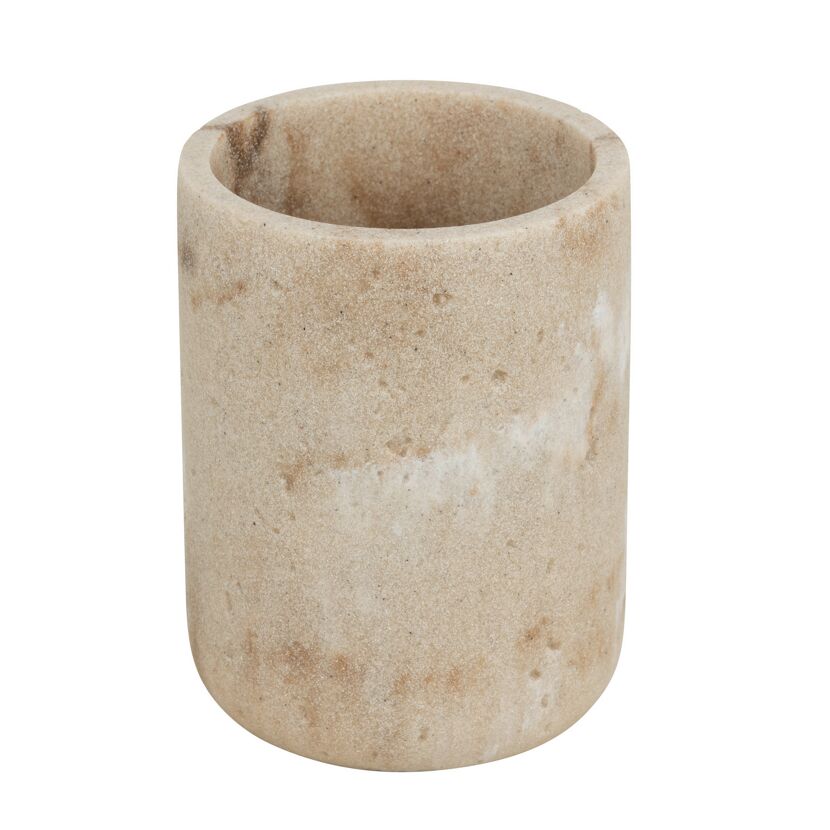 Zahnputzbecher 'Ardea' Polyresin beige