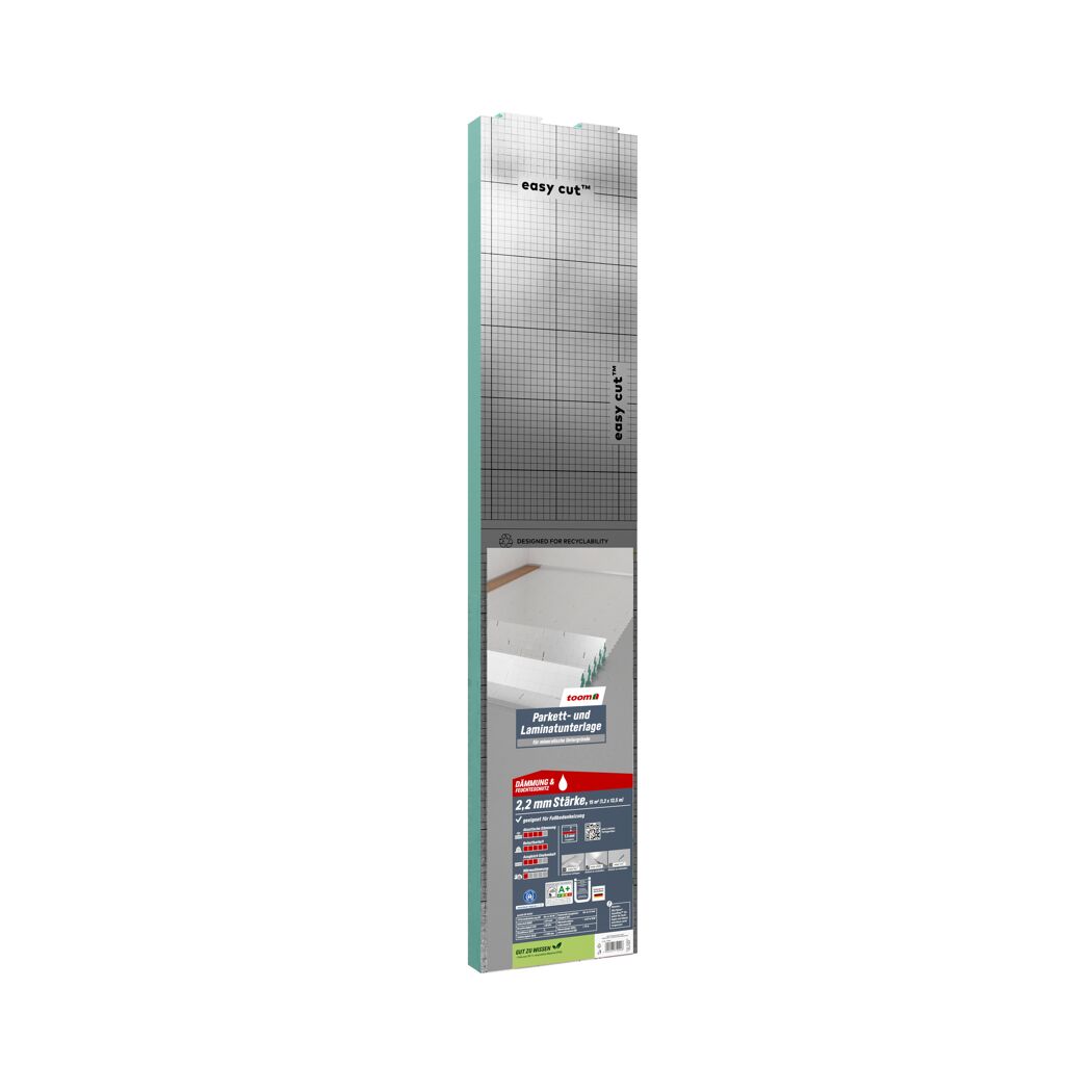 Parkett- und Laminatunterlage 'AquaStop' 2 mm, 1,2 x 12,5 m 15 m²