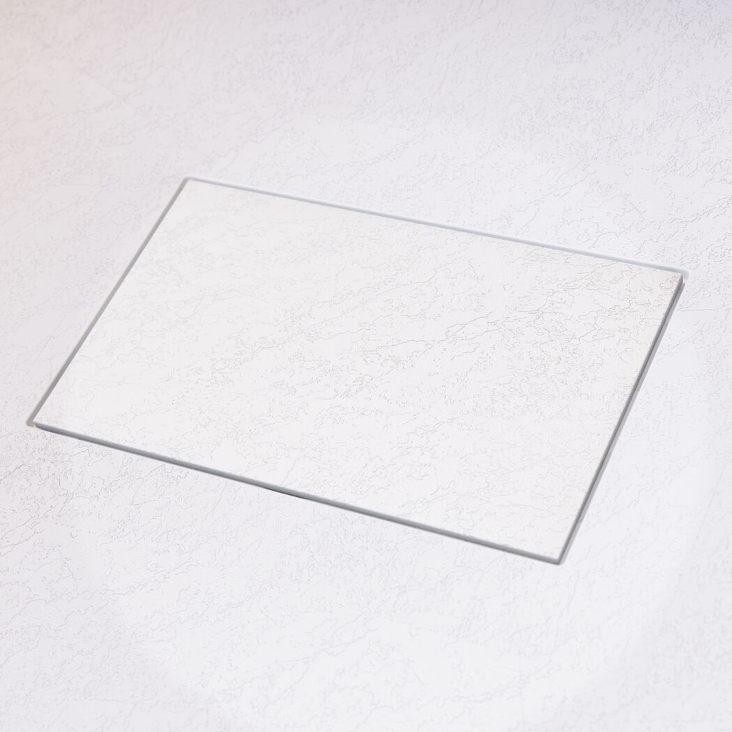 Duschwanne 'DWM-Tec Midra' flach mattweiß mit Steinstruktur 80 x 80 cm