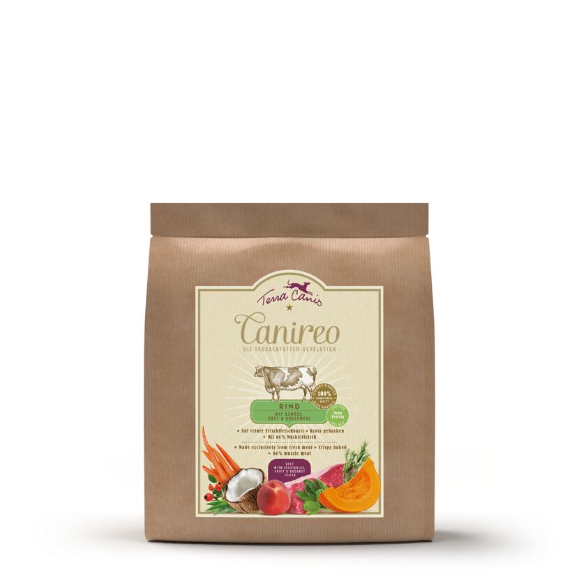 Hundenassfutter 'Canireo' Rind 1 kg