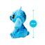 Plüschfigur 'Stitch' hellblau/dunkelblau 25 cm