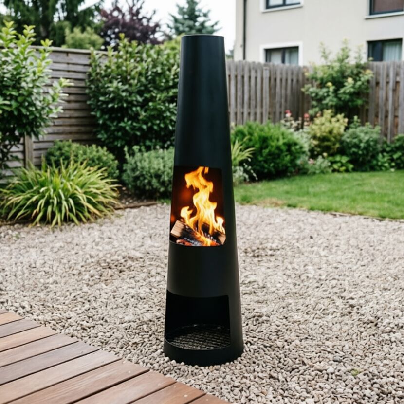 Feuerstelle 'Circular' Ø 36 x 150 cm