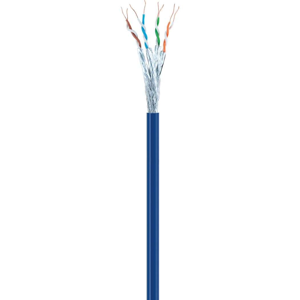 CAT8-Netzwerkkabel 100 m blau