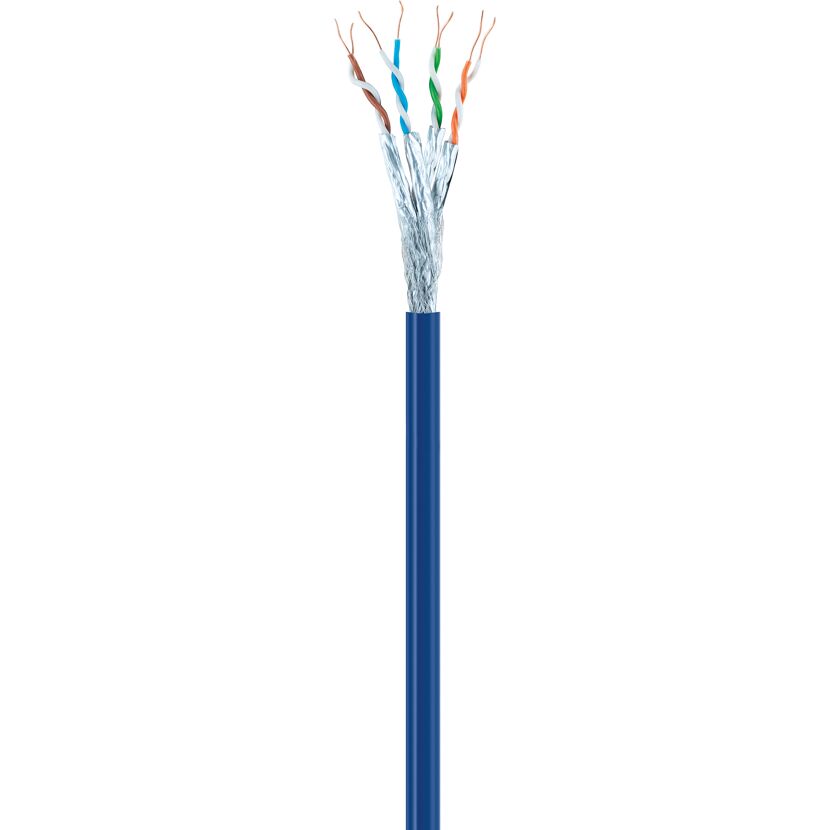 CAT8-Netzwerkkabel 100 m blau