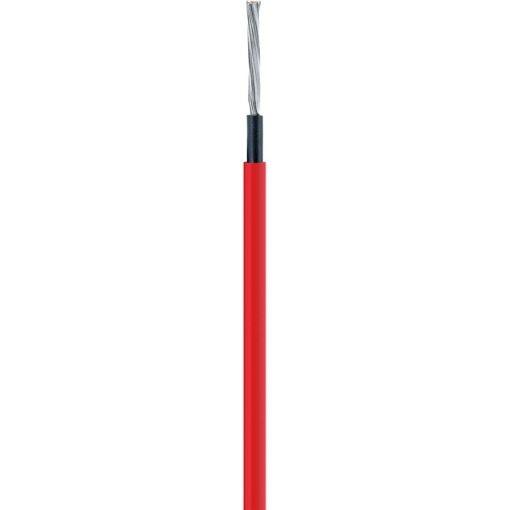 Solarkabel für Photovoltaikanlagen 100 m rot