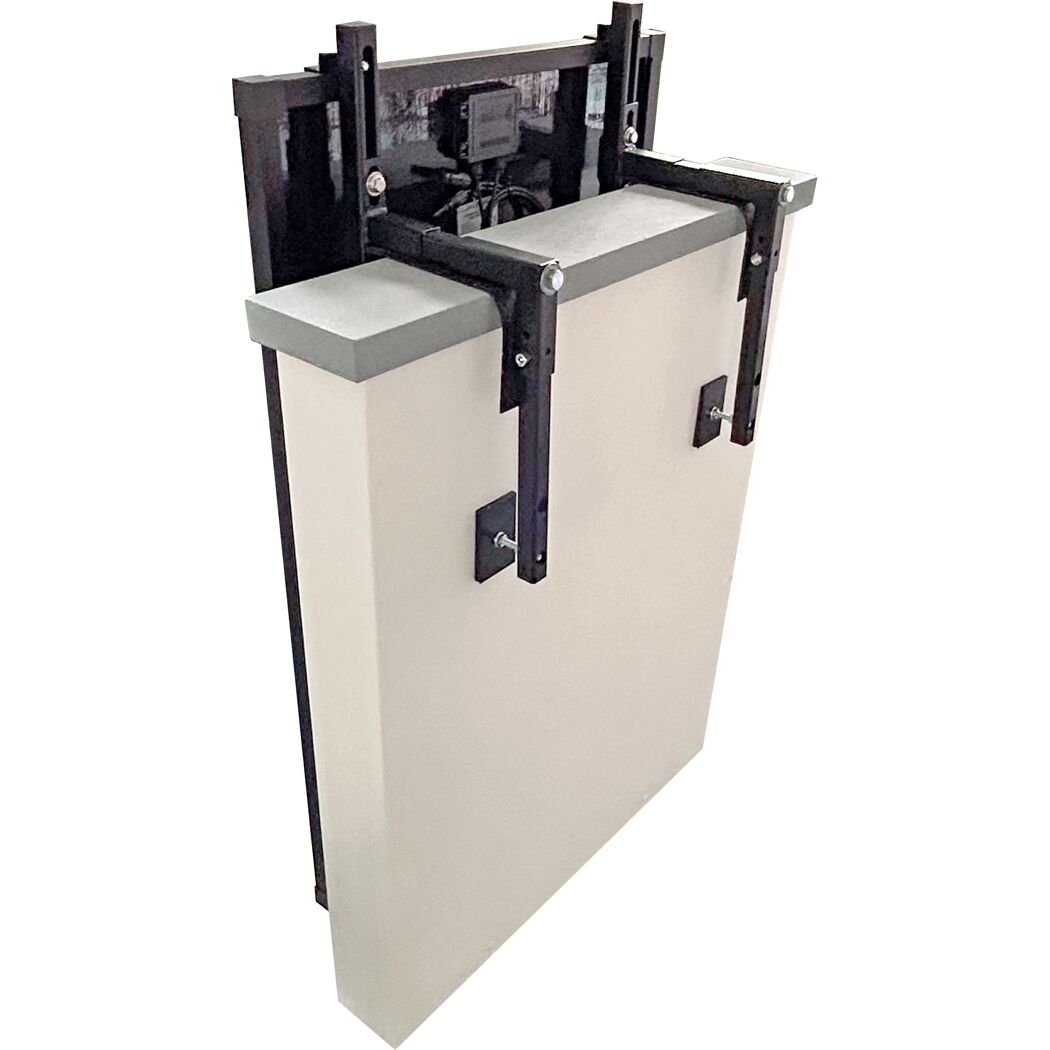 Balkonhalterung für Solarmodule schwarz