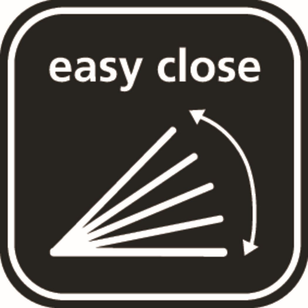 easy close Absenkautomatik Symbol