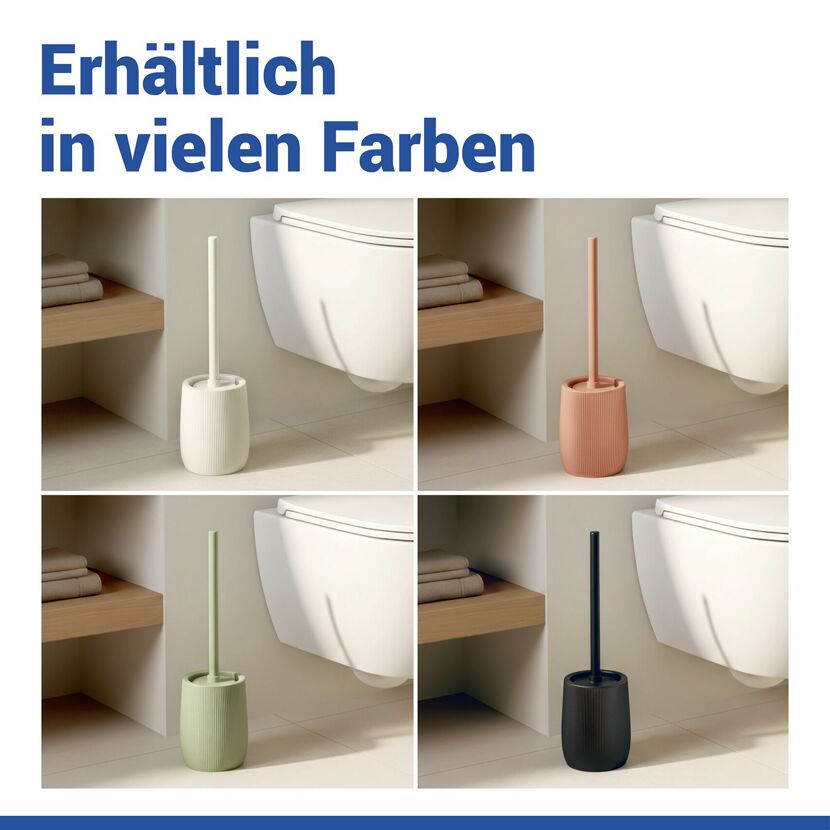 WC-Garnitur 'Fablo' creme Keramik 12 x 39.5 x 12 cm