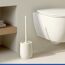 WC-Garnitur 'Fablo' creme Keramik 12 x 39.5 x 12 cm
