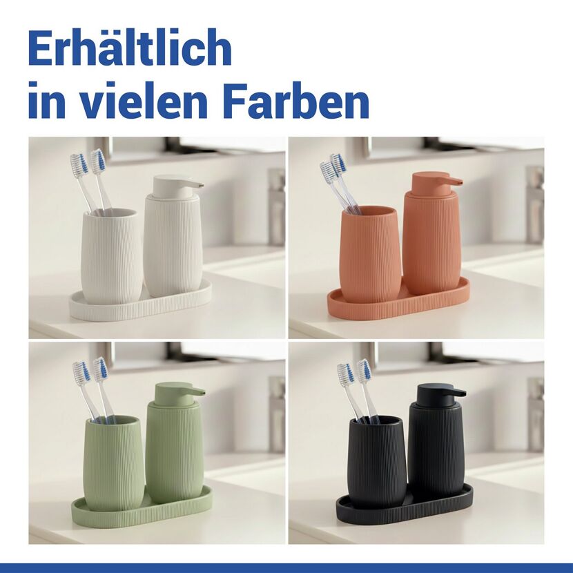 Ablageschale 'Fablo' creme 20 x 2,2 x 10 cm