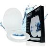 Weißer WC-Sitz 'Gatteo' DuroUnbreakable® mit Absenkautomatik.