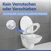 WC-Sitz 'Gatteo' mit Gummipuffern für Stabilität