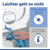 WC-Sitz Gatteo mit Absenkautomatik und Reinigungsanleitung