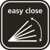 Absenkautomatik Symbol 'easy close'