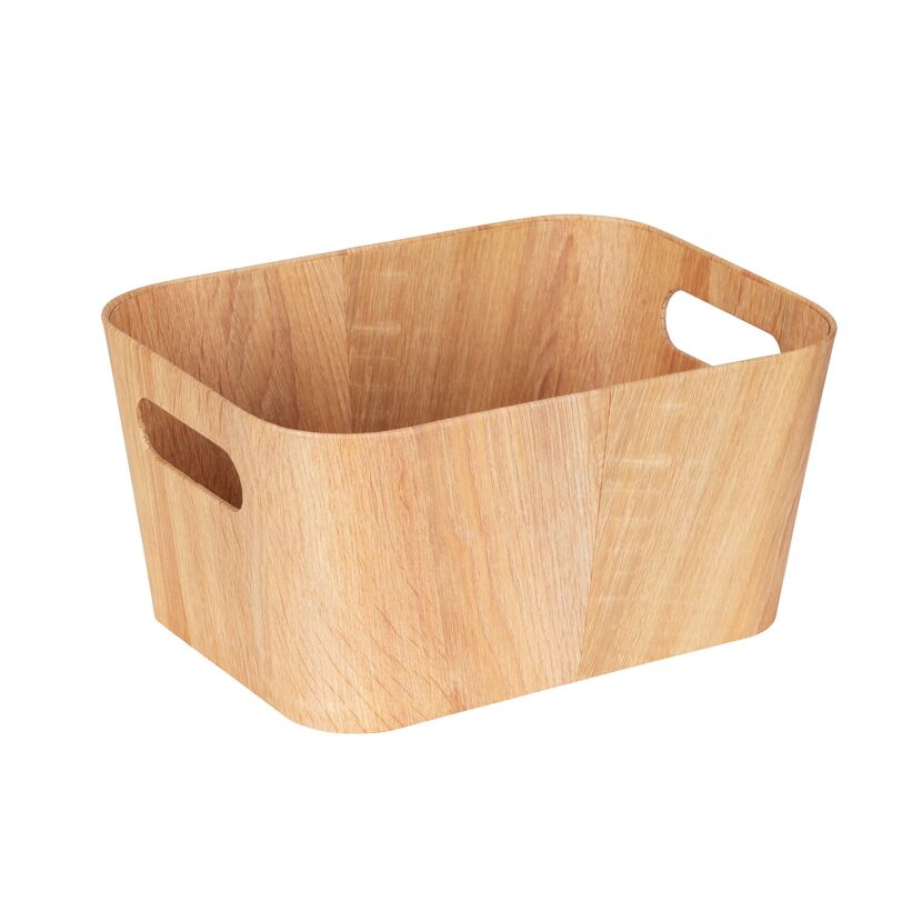 Badkorb 'Longiano M' beige 30,5 x 15 x 23 cm