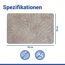 Badteppich 'Dafni' Diatomit beige 39 x 60 cm